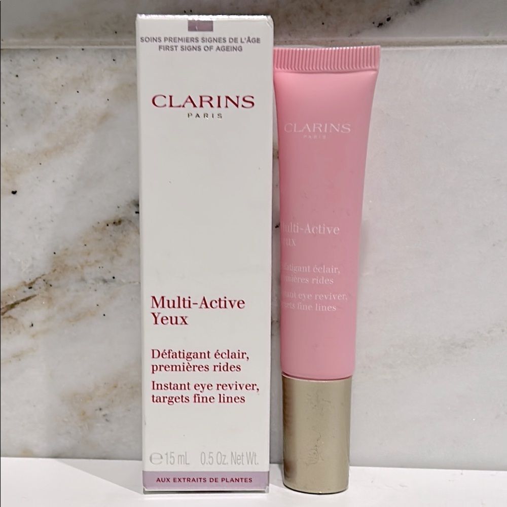 Clarins Multi-Active Yeux Instant Eye Reviver, targets fine lines - NIB